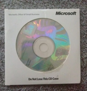 Dell Microsoft Office XP versión 2002 para pequeñas empresas SBE dos discos con clave de producto - Imagen 1 de 3