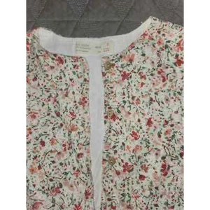 Zara girls floral romper overall 5 Y 110 - Picture 1 of 2