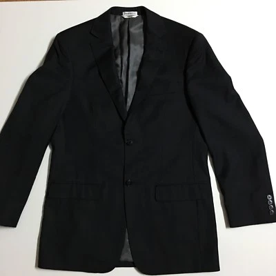 Chaqueta Blazer Abrigo Deportivo Jhane Barnes 40L Lana Cachemira Gris 2 Botones Doble Ventilación Foto 1 de 4