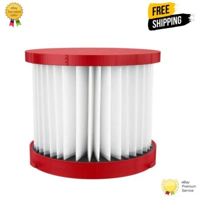 Milwaukee M18VC2, M18FPOVCL, M12FVCL Replacement Dry Hepa Filter - 4932478754 - Image 1 of 2