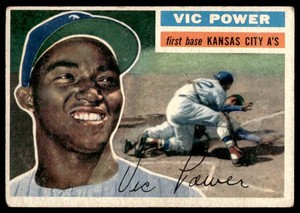 1956 Topps Vic Power #67 VG