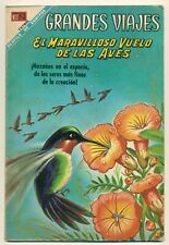 GRANDES VIAJES #68 El Maravilloso Vuelo de las Aves, Novaro Comic 1968