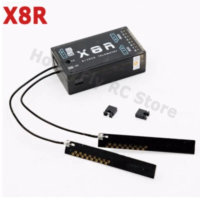FrSky 8/16CH X8R Receiver For RC Quadcopter Multicopter X7 X9D X12S Transmitter - Image 1 of 4