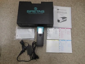 Gretag D19C Densitometer Kit w Accessories Operating Manual Color Strips W/ Case - Picture 1 of 21