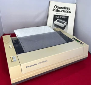 Panasonic KX-P1081 Dot Matrix Printer with Manual and warranty - Picture 1 of 12