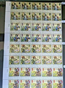 Great Britain . Scott's #s 1454-7. MNH. Blocks. Civil War.  sal's stamp store - Bild 1 von 5