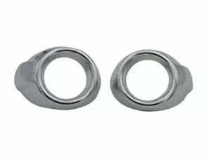 2Pcs Chrome Front Fog Light Lamp Cover Bezels Trim For Ford Focus 2012-2014 - Picture 1 of 1