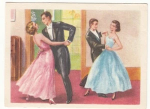 TANGO RÍO DE LA PLATA DANSE DANCE TANZ IMAGE CARD 1950'S - Picture 1 of 2