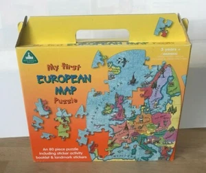 ELC Mein erstes europäisches Kartenpuzzle in gutem Zustand. - Bild 1 von 6