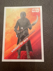 2019 Topps Star Wars -Rise Of Skywalker Illustrated Characters IC-18 Knight Ren 