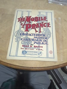 Noten THE MOBILE PRANCE von Chas Brown 1901 - Bild 1 von 4