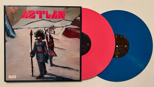 ZOE -  Aztlan 2xLP Pink / Blue Vinyl Limited Edition EX Condition Cafe Tacuba