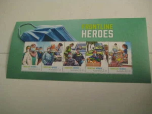 2020 Brand New Australia Miniature Sheet on Frontline Heroes - MNH - Picture 1 of 4