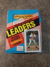 1986 88 TOPPS BASEBALL LEAGUE LEADERS (2) COMPLETE 66 CARD SET (10) Sealed Packs