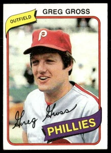 Greg Gross 1980 Topps Burger King Philadelphia Phillies #12 - Picture 1 of 2