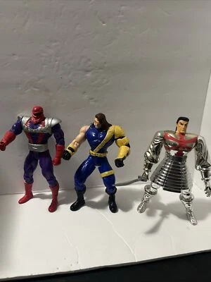 90s Marvel Action Figure Toy Biz Lot  Senyaka Cyclops And silver Samurai - Image 1 of 4