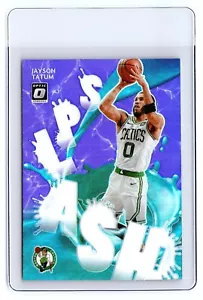 2020-21 Donruss Optic SPLASH Purple Prizm SP #14 Jason Tatum Boston Celtics - Picture 1 of 2