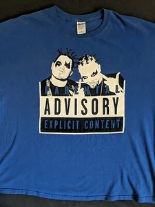 Twiztid Y2K Parental Advisory T Shirt 3XL insane clown posse juggalo Rare! - Picture 1 of 10