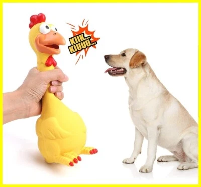 Gioco cane per cani giochi da mordere pollo con suono da spremere mr.chicken - Immagine 1 di 3
