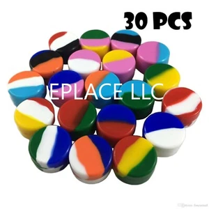 5ml Silicone Container Mixed Color Case 30pcs Food Storage Non-Stick Round Jar - Picture 1 of 12