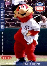 2010 Inland Empire 66ers Grandstand #36 Bernie MASCOT - NM Baseball Card