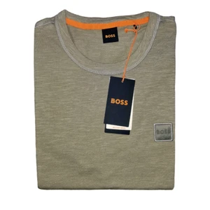 HUGO BOSS TEGOOD T-SHIRT LIGHT GREEN CHEST LOGO 50478771 SIZE L NEW LAST FEW - Picture 1 of 3