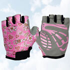 Kids Half Finger Gloves Fitness Anti- Gloves Kids Cylcing Gloves