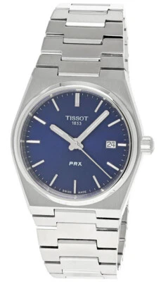 Tissot PRX 35mm Qtz S-Steel Blue Dial Unisex Watch T137.210.11.041.00 - Image 1 of 4