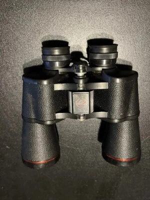SIMMONS 1107 10x50 WA Red Line Binoculars 367ft @1000yds Coated Optics - Image 1 of 4