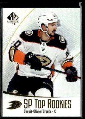 2021-22 Sp Authentic Top rookies Benoit-Olivier Groulx #TR-5 H7R2I - Image 1 of 2
