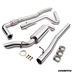 TURBO BACK DECAT EXHAUST SYSTEM FOR LAND ROVER DEFENDER 110 300TDI 2.5TD 94-99 - Picture 1 of 12