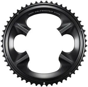 Anillo de cadena de 12 velocidades Shimano Ultegra FC-R8100 - 52t, asimétrico 110 BCD, negro, NH - Imagen 1 de 1