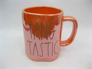 Rae Dunn Fangtastic Tasse Orange Keramik Artisan Collection Fantastic Halloween - Bild 1 von 7