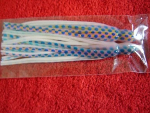 7 1/2" 2er Pack Oktopus Tintenfisch Salzwasser Trolling Köder UV Ersatzröcke 994 - Bild 1 von 2
