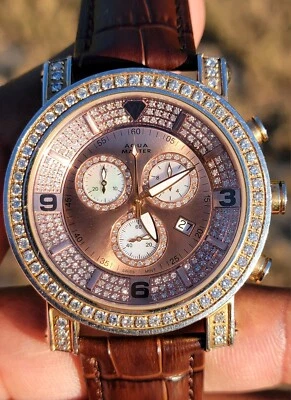 Aqua Master 3.60 CARATS Diamond Watch Joe Rodeo - Image 1 of 4