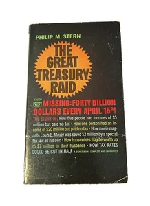 The Great Treasury Raid by Philip M. Stern (Paperback, 1965) Signet First Print - Picture 1 of 5