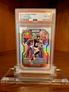 2020 Panini Prizm Tee Higgins Silver Prizm Rookie RC #308 PSA 8 💎 🔥 - Bild 1 von 2