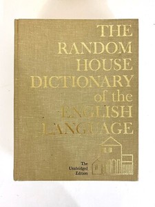 Random House Unabridged Dictionary In Antiquarian Collectible Books For Sale Ebay