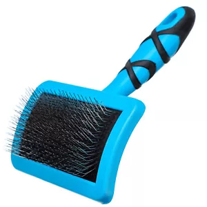 Groom Professional Curved Firm Slicker Dog Brush - Dematting Brush - Picture 1 of 4
