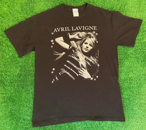 Vintage 2008 Avril Lavigne T Shirt The Best Damn Tour Punk Rock Music Adult M - Picture 1 of 11