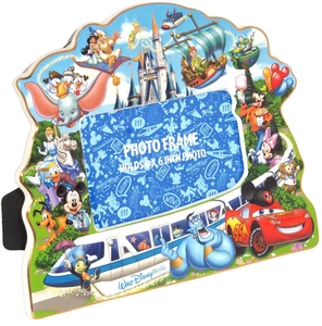 Marco de fotos de libro de cuentos de Walt Disney World Duffy Mickey Cenicienta Tinker - Imagen 1 de 2