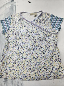 L.L. Bean Mädchen Blumen Tshirt Größe XL18 - Bild 1 von 3