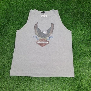 Harley-Davison Eagle Tank-Top XL 24x29 Cayman-Islands BWI - Picture 1 of 17