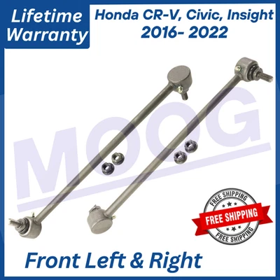 Barras de balanço dianteiras MOOG fabricante de equipamento original para 2016-2022 Honda CR-V, Insight, garantia vitalícia cívica - Imagem 1 de 4