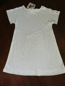 NWT M 5/6  White Olive Juice Flared Dress - Picture 1 of 3