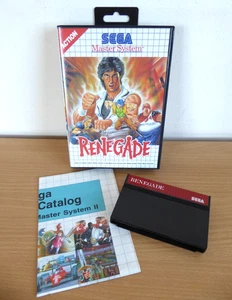 Renegade Sega Master System Game VGC - Picture 1 of 10