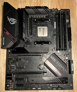 CPU+Motherboard+RAM Combo: ASUS ROG STRIX B550-F GAMING (WI-FI)+Ryzen 3 4100+8GB - Picture 1 of 24