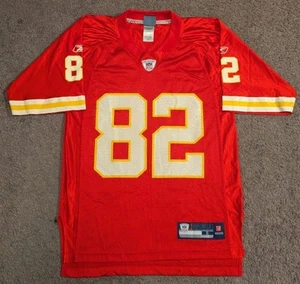 2007 Reebok Kansas City Cheifs Dwayne Bowe #82 Red Jersey Men's Small - Picture 1 of 6
