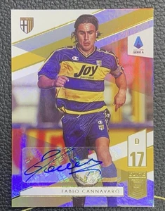 2019-20 Panini Chronicles Italian Parma Legend Fabio Cannavaro Autograph - Picture 1 of 2