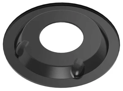 Holley; Sniper; EFI; Base de purificador de ar 14"; Com gota de 1" e acabamento preto - Imagem 1 de 2